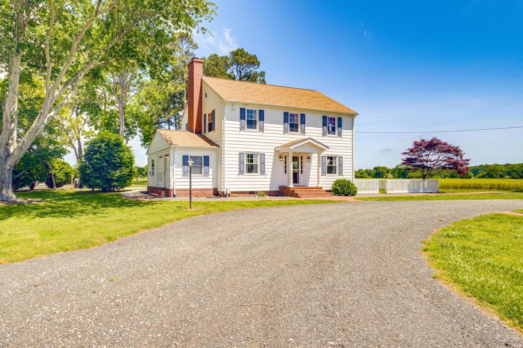 Updated Cape Charles Home About 2 Mi To Beachfront! Экстерьер фото