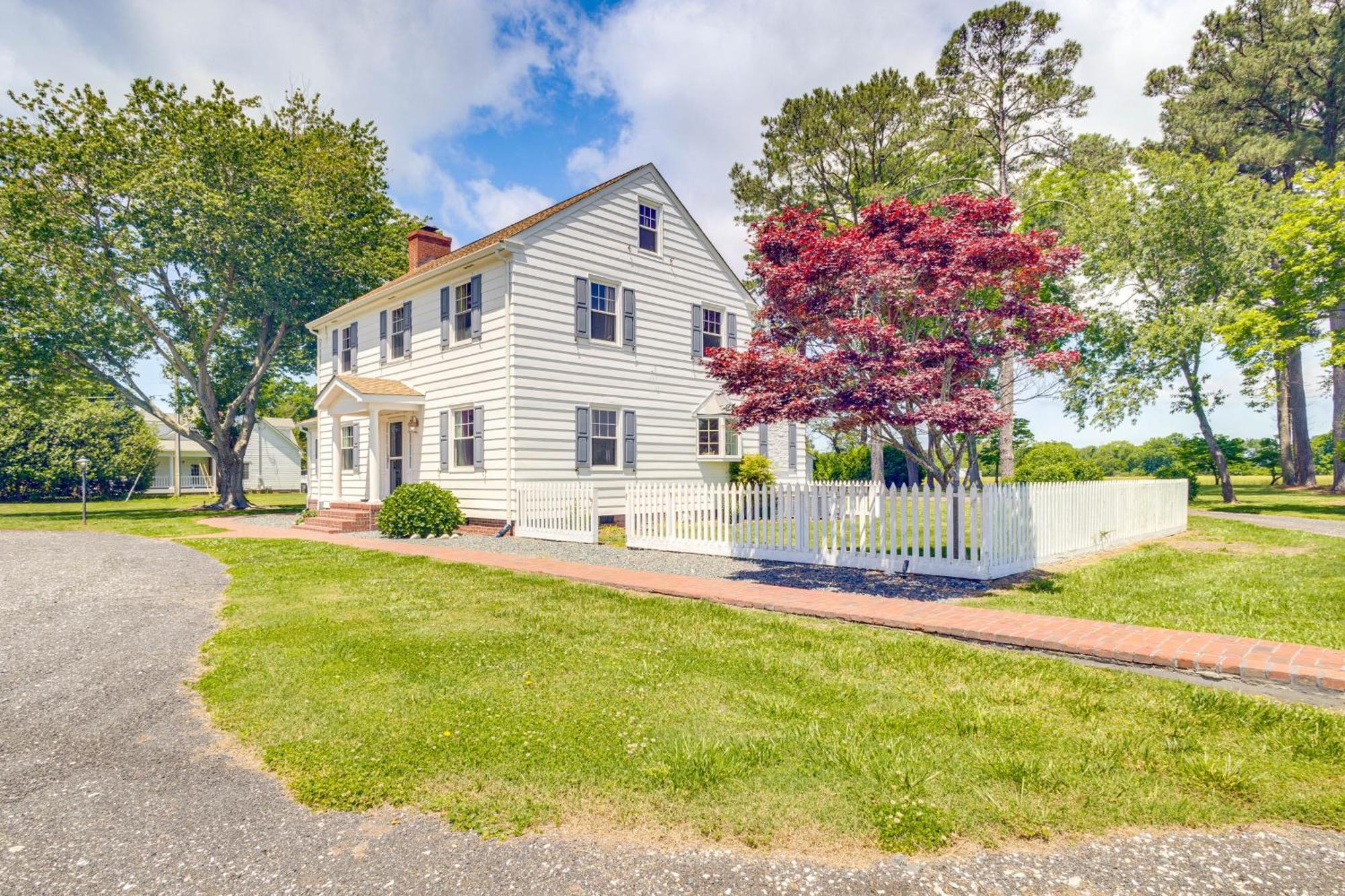 Updated Cape Charles Home About 2 Mi To Beachfront! Экстерьер фото